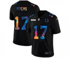 Indianapolis Colts #17 Philip Rivers Multi-Color Black 2020 NFL Crucial Catch Vapor Untouchable Limited Jersey