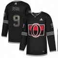 Ottawa Senators #9 Bobby Ryan Black Authentic Classic Stitched NHL Jersey