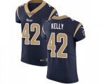 Los Angeles Rams #42 John Kelly Navy Blue Team Color Vapor Untouchable Elite Player Football Jersey
