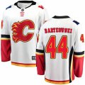 Calgary Flames #44 Matt Bartkowski Fanatics Branded White Away Breakaway NHL Jersey