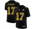 Washington Redskins #17 Terry McLaurin Black Leopard Print Fashion Vapor Limited Football Jersey