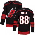 Carolina Hurricanes #88 Martin Necas Premier Black Alternate NHL Jersey