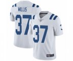 Indianapolis Colts #37 Khari Willis White Vapor Untouchable Limited Player Football Jersey