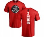 Toronto Raptors #2 Kawhi Leonard Red Backer T-Shirt