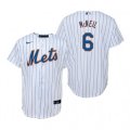 Nike New York Mets #6 Jeff McNeil White Home Stitched Baseball Jersey