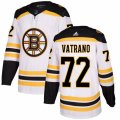 Boston Bruins #72 Frank Vatrano Authentic White Away NHL Jersey
