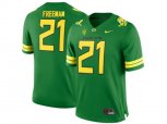 2016 Men's Oregon Duck Royce Freeman #21 College Football Limited Jerseys - Apple Green