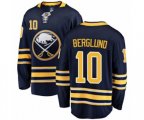 Buffalo Sabres #10 Patrik Berglund Fanatics Branded Navy Blue Home Breakaway NHL Jersey