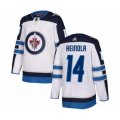 Winnipeg Jets #14 Ville Heinola Authentic White Away Hockey Jersey