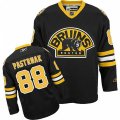 Boston Bruins #88 David Pastrnak Premier Black Third NHL Jersey