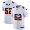 Chicago Bears #52 Khalil Mack White Nike White Shadow Edition Limited Jersey