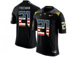 2016 US Flag Fashion Men's Oregon Ducks Royce Freeman #21 College Football Limited Jersey - Black
