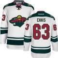 Minnesota Wild #63 Tyler Ennis Authentic White Away NHL Jersey