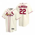 Nike St. Louis Cardinals #22 Jack Flaherty Cream Alternate Stitched Baseball Jersey