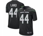 New York Jets #44 Harvey Langi Game Black Alternate Football Jersey