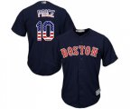 Boston Red Sox #10 David Price Replica Navy Blue USA Flag Fashion Baseball Jersey