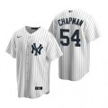 Nike New York Yankees #54 Aroldis Chapman White Home Stitched Baseball Jersey
