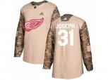 Detroit Red Wings #31 Curtis Joseph Camo Authentic Veterans Day Stitched NHL Jersey