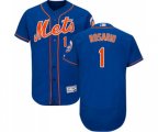 New York Mets #1 Amed Rosario Royal Blue Alternate Flex Base Authentic Collection Baseball Jersey