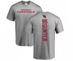 Arizona Cardinals #95 Rodney Gunter Ash Backer T-Shirt