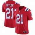 New England Patriots #21 Malcolm Butler Red Alternate Vapor Untouchable Limited Player NFL Jersey
