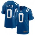 Indianapolis Colts #0 Jonathan Taylor Nike Royal 2020 NFL Draft Pick Game Jersey