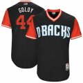Arizona Diamondbacks #44 Paul Goldschmidt Goldy Authentic Black 2017 Players Weekend MLB Jersey