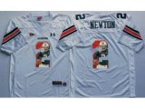 Auburn Tigers #2 Cam Newton White Player Fashion Stitched NCAA Jersey