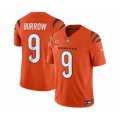 Cincinnati Bengals #9 Joe Burrow Orange 2023 F.U.S.E. 4-Star C Vapor Untouchable Limited Football Stitched Jersey
