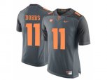 2016 Tennessee Volunteers Joshua Dobbs #11 College Football Limited Jersey - Grey