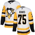 Pittsburgh Penguins #75 Ryan Reaves Authentic White Away NHL Jersey