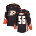 Anaheim Ducks #56 Brayden Tracey Authentic Black Home Hockey Jersey
