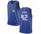 Dallas Mavericks #42 Maxi Kleber Swingman Royal Blue Basketball Jersey - Icon Edition