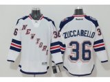 New York Rangers #36 Mats Zuccarello White NHL Jerseys