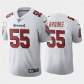 Tampa Bay Buccaneers Retired Player #55 Derrick Brooks Nike White Vapor Limited Jersey