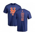 New York Mets #30 Nolan Ryan Royal Blue Backer T-Shirt