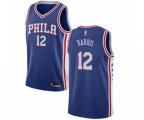 Philadelphia 76ers #12 Tobias Harris Swingman Blue Basketball Jersey - Icon Edition