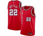 Portland Trail Blazers #22 Clyde Drexler Swingman Red Hardwood Classics Basketball Jersey