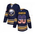 Buffalo Sabres #90 Marcus Johansson Authentic Navy Blue USA Flag Fashion Hockey Jersey