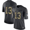 Tennessee Titans #13 Taywan Taylor Limited Black 2016 Salute to Service NFL Jersey