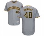 Pittsburgh Pirates Richard Rodriguez Grey Road Flex Base Authentic Collection Baseball Player Jersey