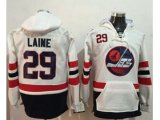 Winnipeg Jets #29 Patrik Laine White Name & Number Pullover NHL Hoodie
