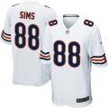 Chicago Bears #88 Dion Sims Game White NFL Jersey