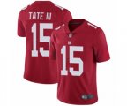 New York Giants #15 Golden Tate III Red Alternate Vapor Untouchable Limited Player Football Jersey