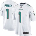 Miami Dolphins #1 Cody Parkey Game White NFL Jersey