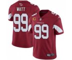 Arizona Cardinals 2022 #99 J.J. Watt Red With 4-star C Patch Vapor Untouchable Limited Stitched NFL Jersey