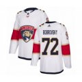 Florida Panthers #72 Sergei Bobrovsky Authentic White Away Hockey Jersey