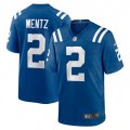 Indianapolis Colts #2 Carson Wentz Nike Blue Limited Jersey