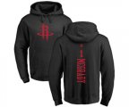 Houston Rockets #1 Tracy McGrady Black One Color Backer Pullover Hoodie