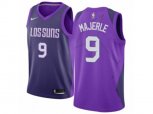 Phoenix Suns #9 Dan Majerle Authentic Purple NBA Jersey - City Edition
